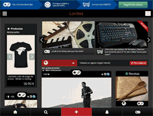 Tablet Screenshot of lovities.com